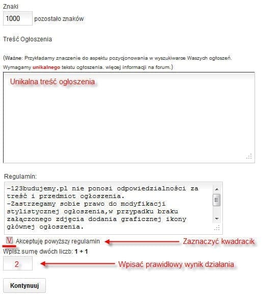 ogłoszenia lokalne budownictwo, katalog usług budowlanych tablica ogłoszeniowa, gdzie dodać ogłoszenie za darmo