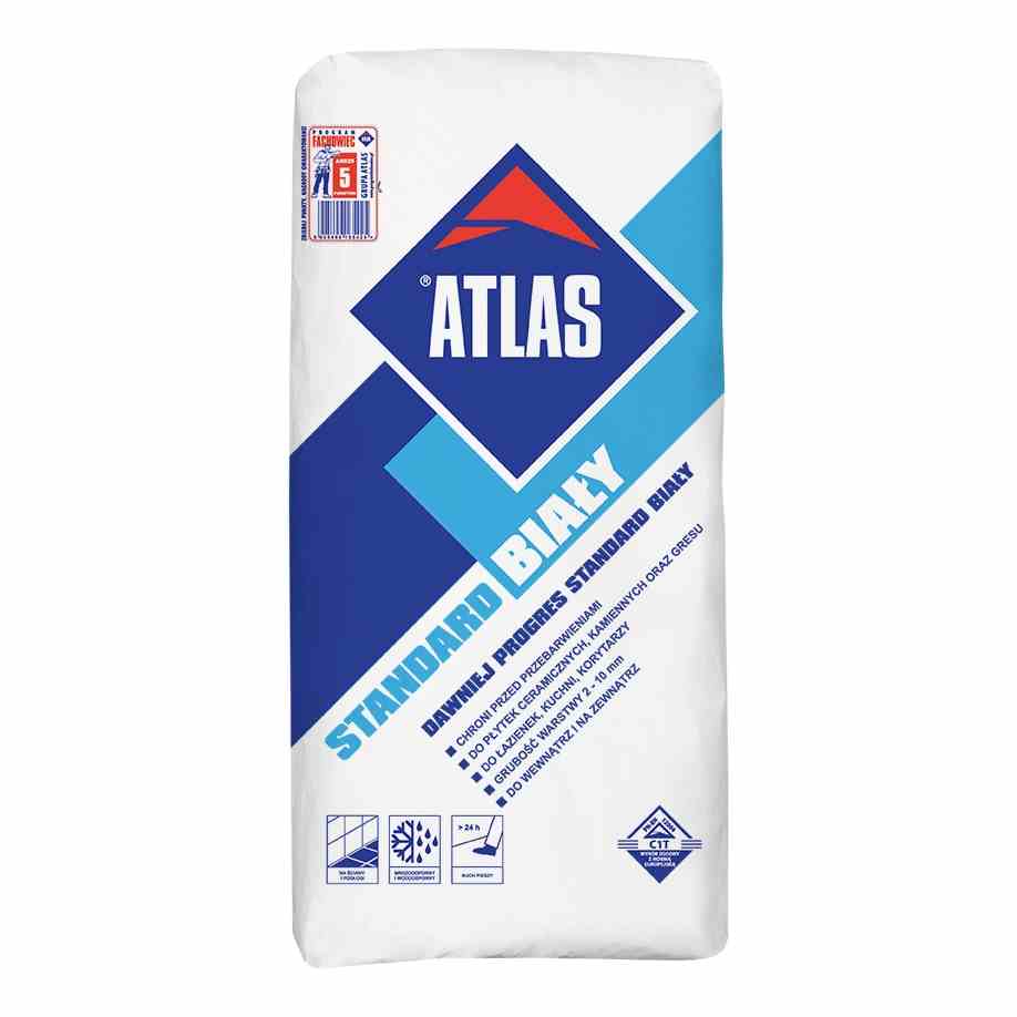 ATLAS Standard Biały – klej do gresu