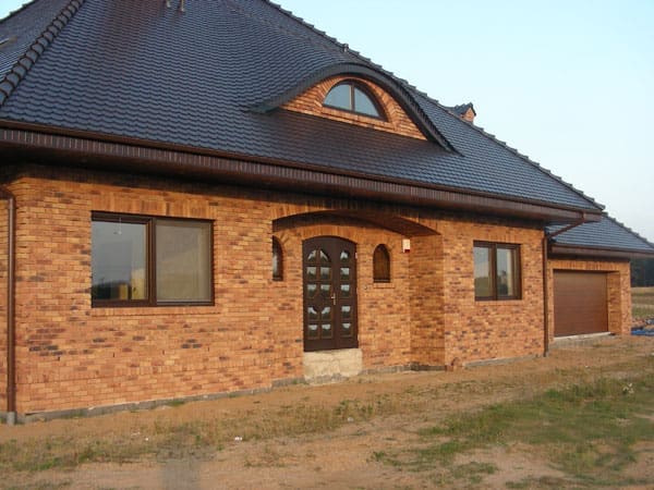 elewacja cegła klinkierowa