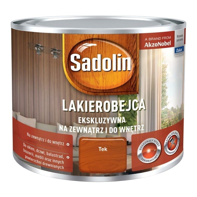 Sadolin Lakierobejca Ekskluzywna na zewnątrz i do wnętrz