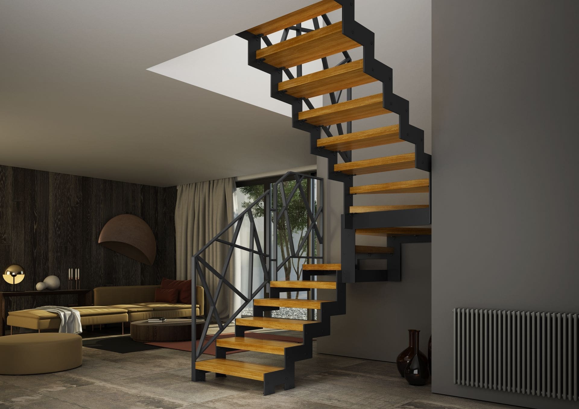 Z balustradą, bez balustrady, a może z pochwytem?
